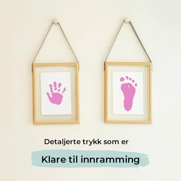 Söle-fritt Baby Avtrycksett - Minnebevaring Utan Söl