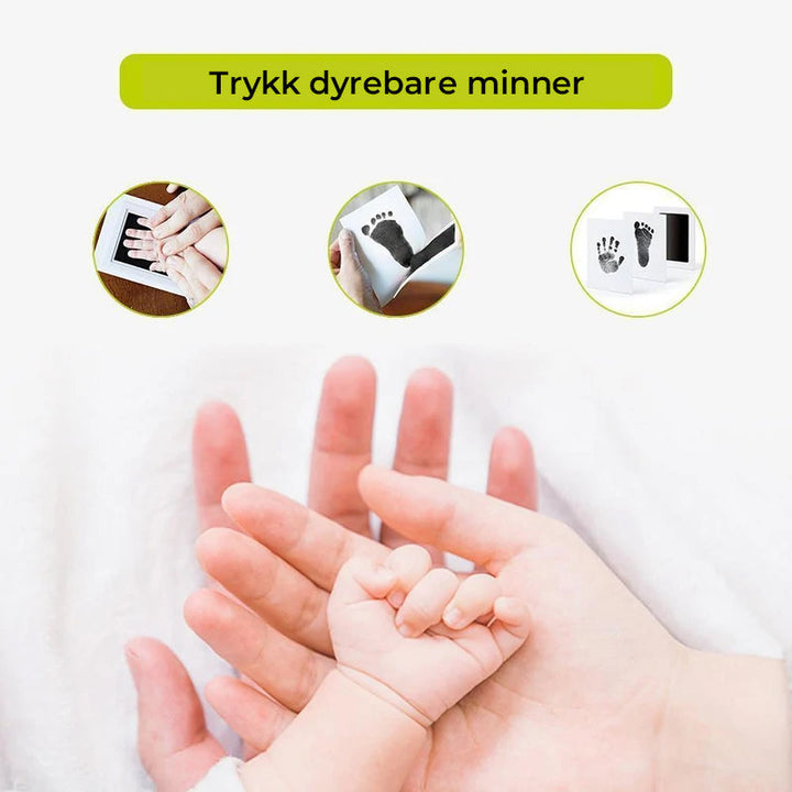 Söle-fritt Baby Avtrycksett - Minnebevaring Utan Söl