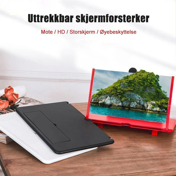 3D Telefonskjermforsterker - Forstörret Visning | Telefontilbehör