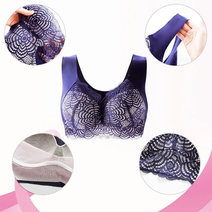 Sömlös BH med Ring - Komfort, Lyft och Stöd