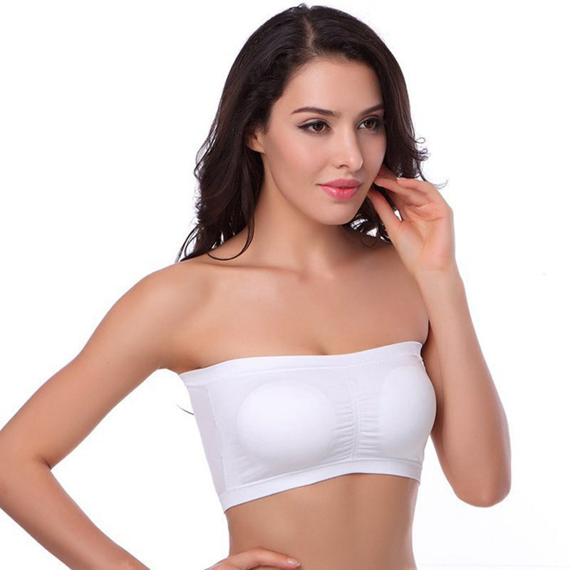 Sömlös Stöttende Bandeau-BH - Bekväm &amp; Elastisk