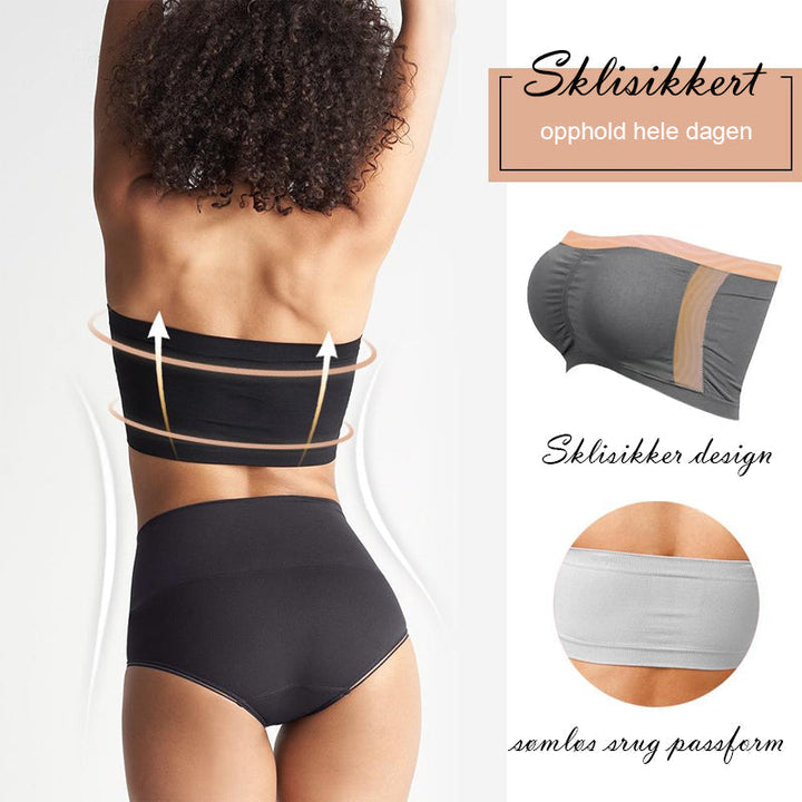 Sömlös Stöttende Bandeau-BH - Bekväm &amp; Elastisk