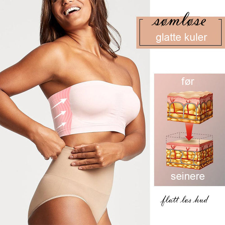 Sömlös Stöttende Bandeau-BH - Bekväm &amp; Elastisk
