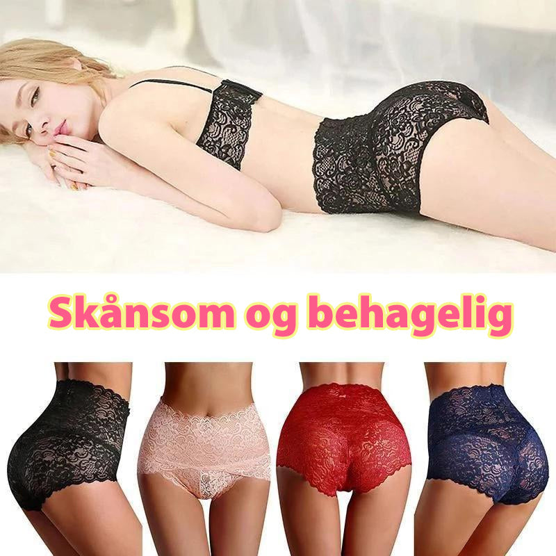 Sömlöse blondetruser - Komfort | Stöd | Blomdesign