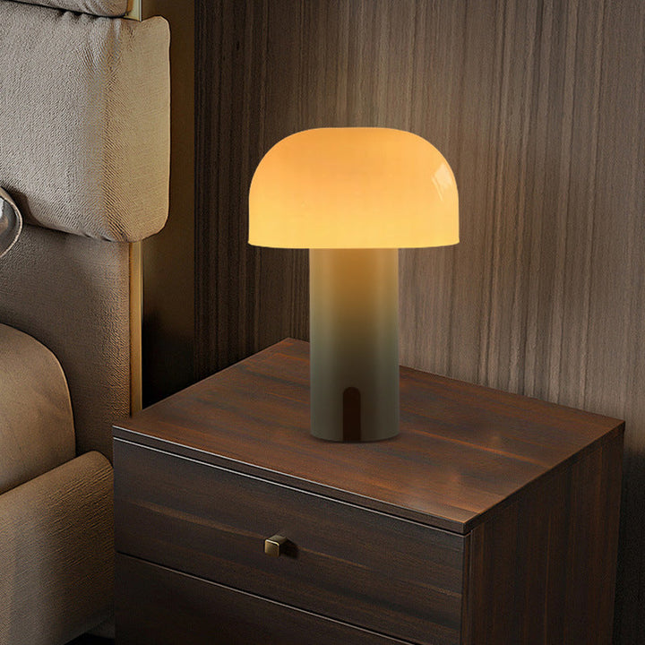 Sopp Bordslampa | Trådlös | Europeisk Design | Dimbar
