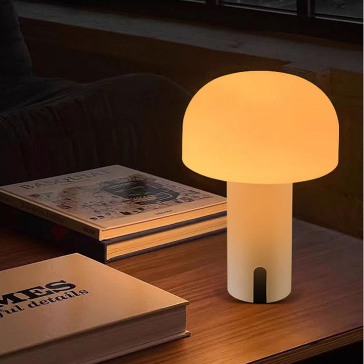 Sopp Bordslampa | Trådlös | Europeisk Design | Dimbar