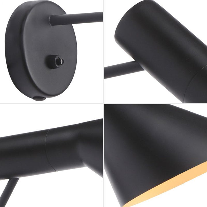 Minimalistisk Kjegleformet Vägglampa för Vardagsrummet