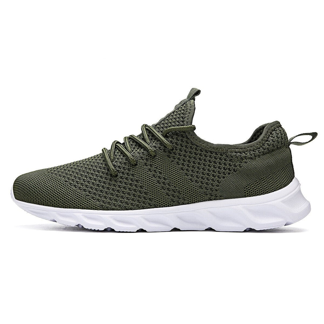 Sportig Sneakers för Män med Andningsbar Air Mesh