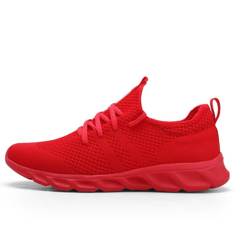 Sportig Sneakers för Män med Andningsbar Air Mesh