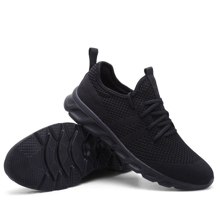 Sportig Sneakers för Män med Andningsbar Air Mesh