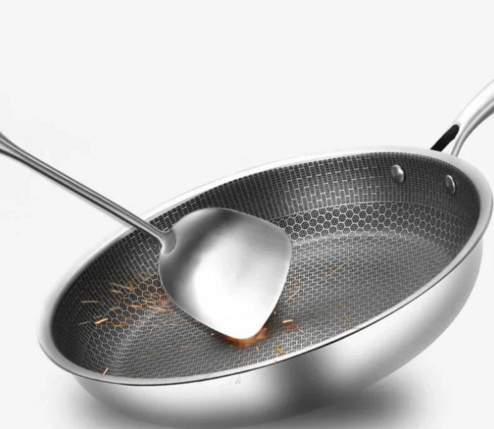 Stekepanne i Rustfritt Stål | Non-stick | Ergonomisk