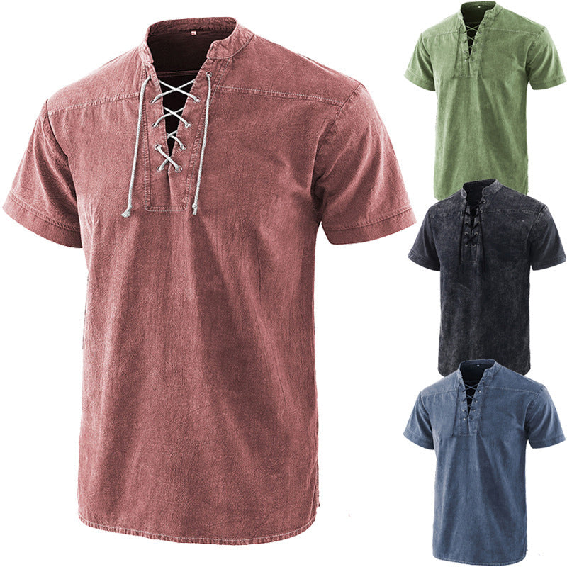 Gotisk Retro T-skjorta för Män | Komfort