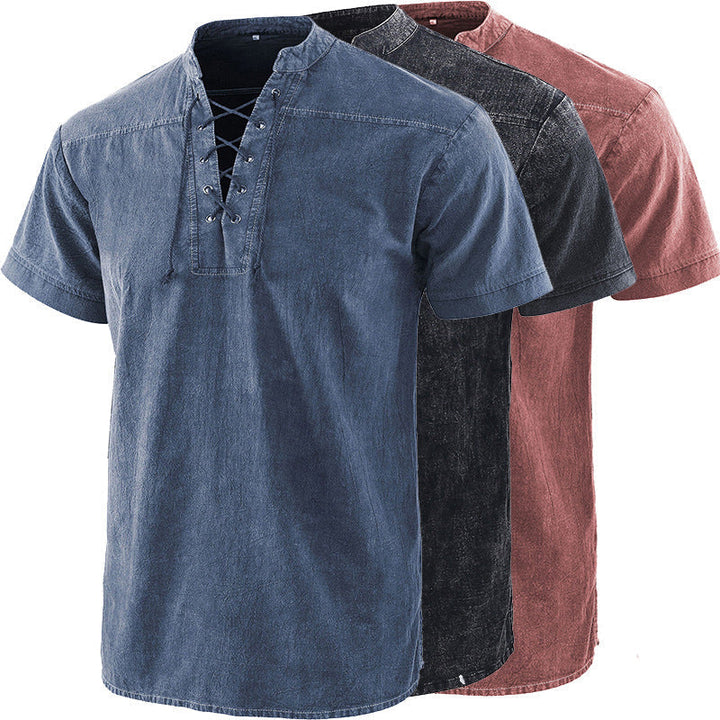 Gotisk Retro T-skjorta för Män | Komfort
