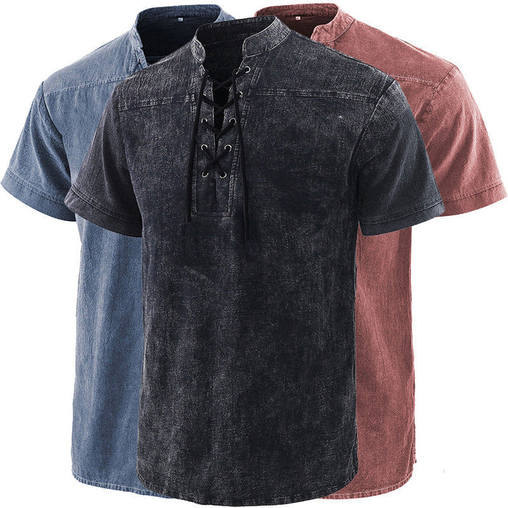 Gotisk Retro T-skjorta för Män | Komfort