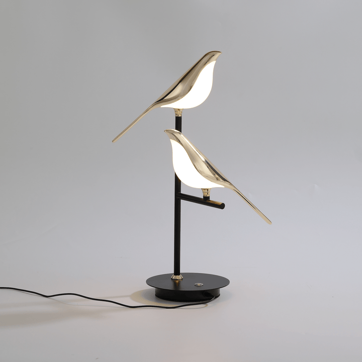 LED-bordslampa - Postmoderne Gullfugldesign