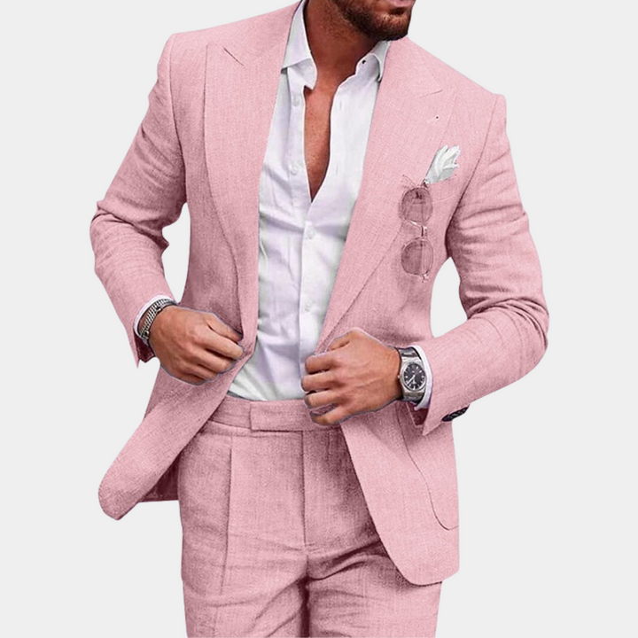 Luksuriöst Herresett - tvådelad Kavaj &amp; Pantalon - Elegant Komfort