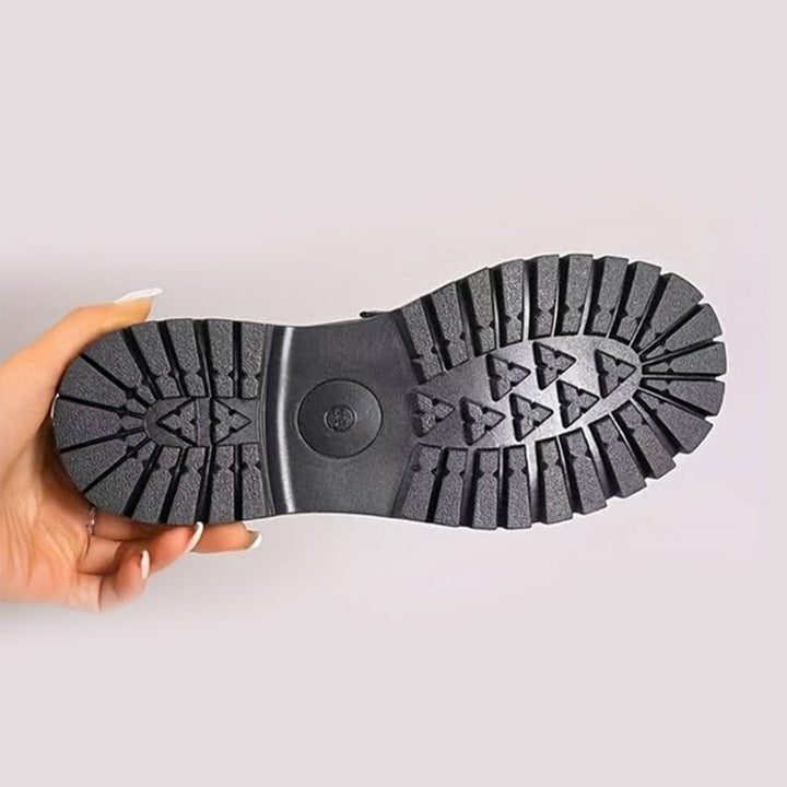 Kvinna Loafers med Chunky Sula – Trendig och Bekväma