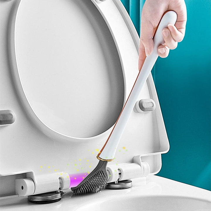 Toalettbörste i silikon – Hygienisk och snygg