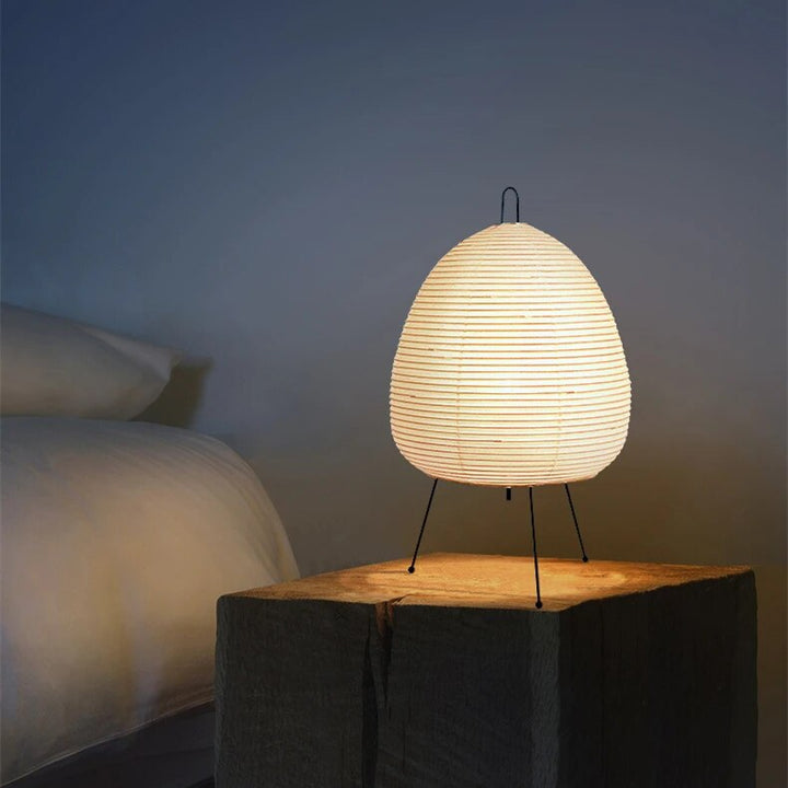 Japansk Rispapirlampe - LED Design | Dekorativ Belysning