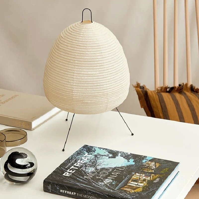 Japansk Rispapirlampe - LED Design | Dekorativ Belysning