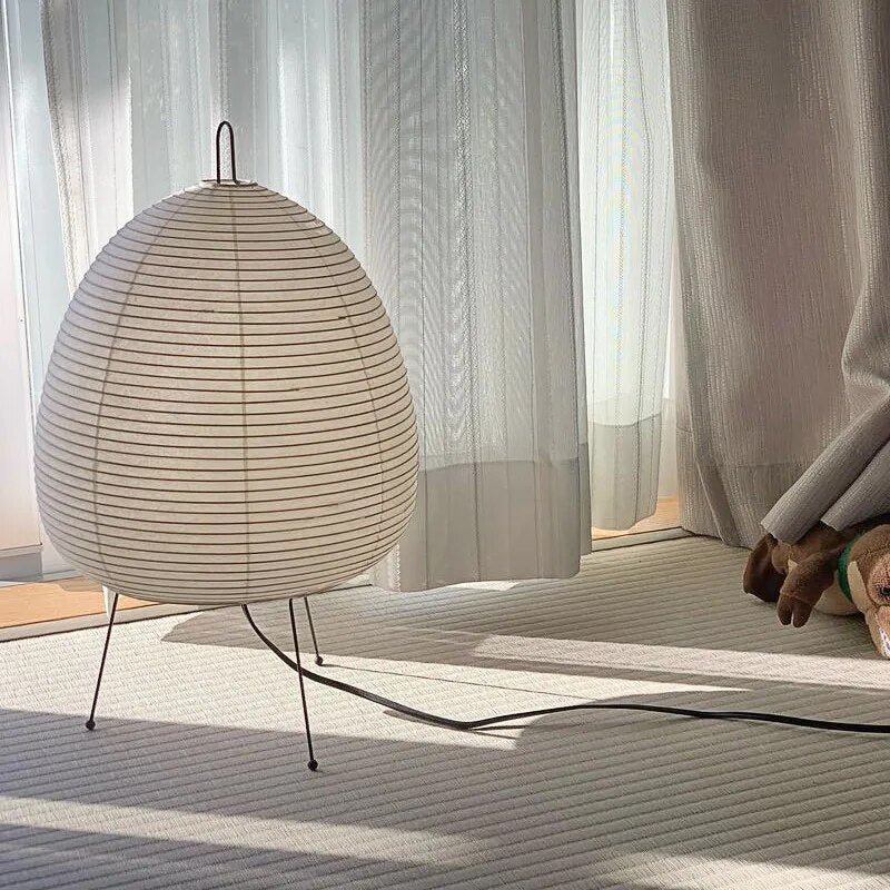 Japansk Rispapirlampe - LED Design | Dekorativ Belysning
