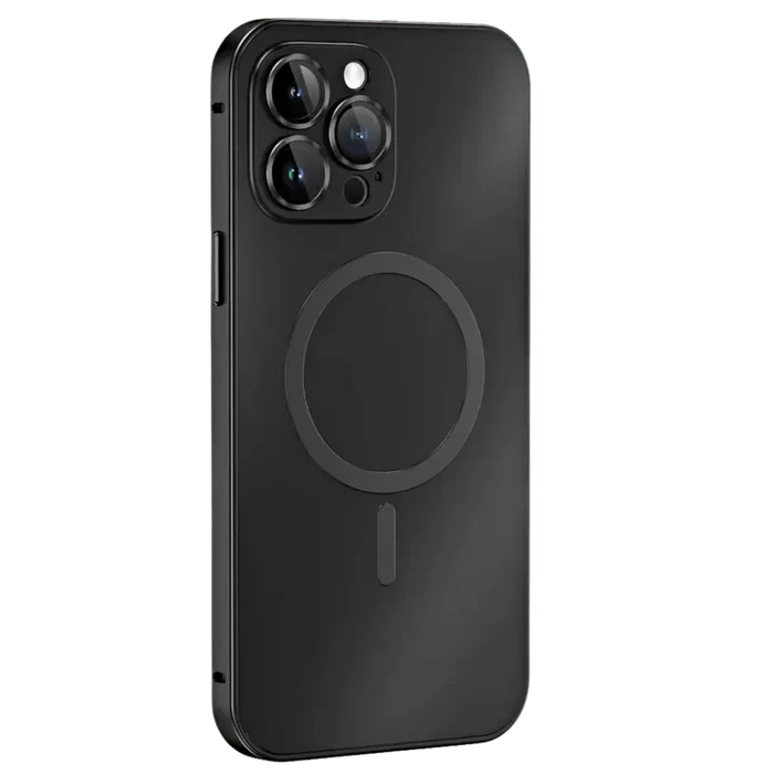 Stilrent Metall iPhone Deksel för Robust Skydd