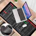 Anti-slip Tastaturmatte | Stor Storlek & Komfort