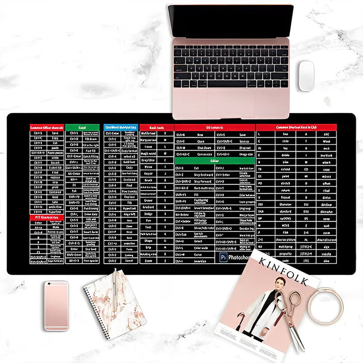 Anti-slip Tastaturmatte | Stor Storlek &amp; Komfort