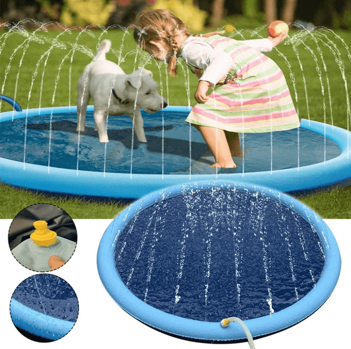Hundesprinklerpute för hunder – Kjöl ner och lek i sommervarmen!