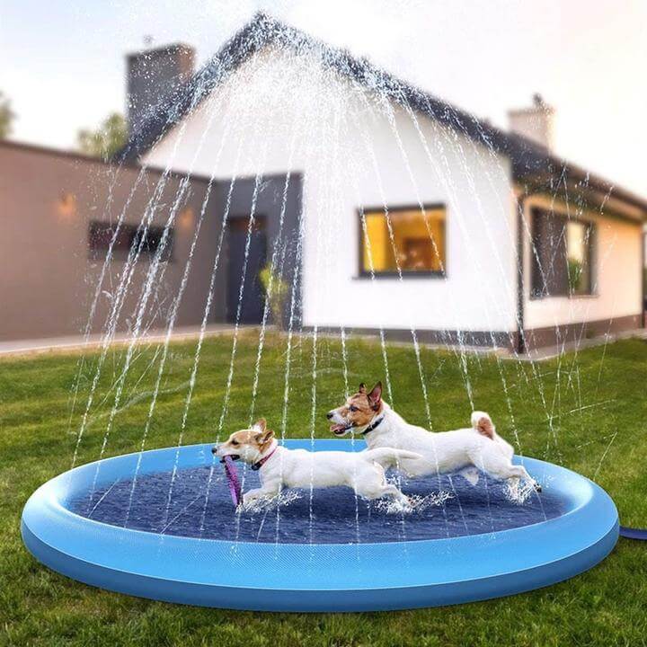 Hundesprinklerpute för hunder – Kjöl ner och lek i sommervarmen!