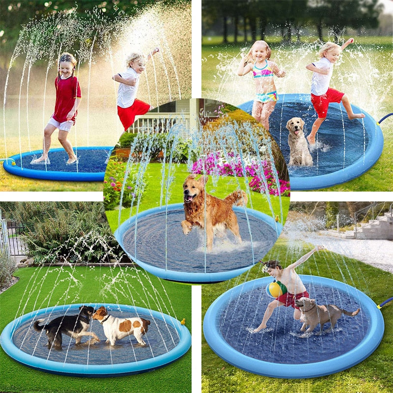 Hundesprinklerpute för hunder – Kjöl ner och lek i sommervarmen!