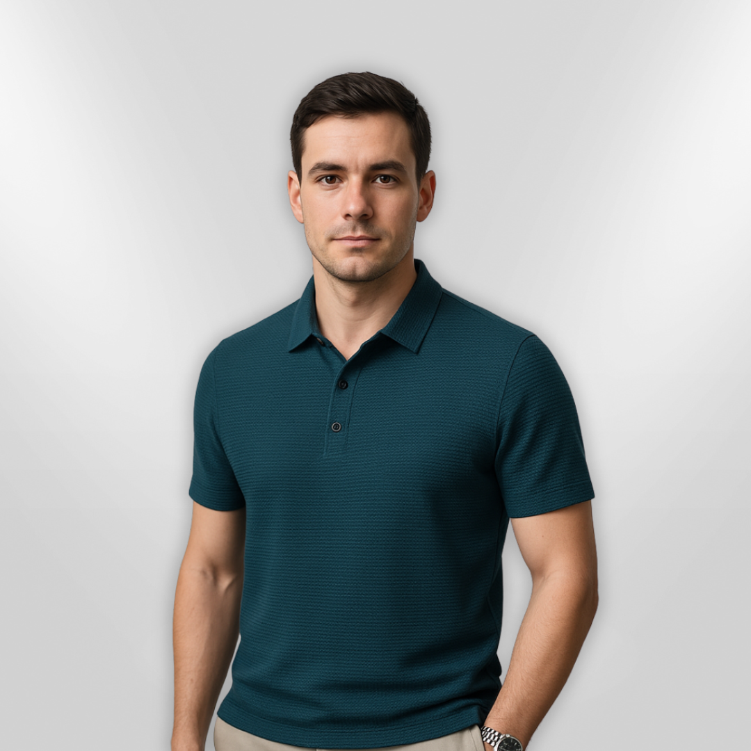 Herr Polo – Strukturert Design för Elegant Komfort