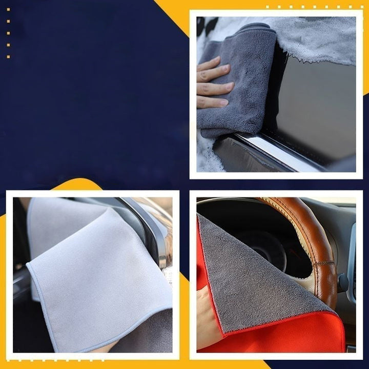 Superabsorberende Mikrofiber Biltörkehåndkle - Hög Absorpsjon