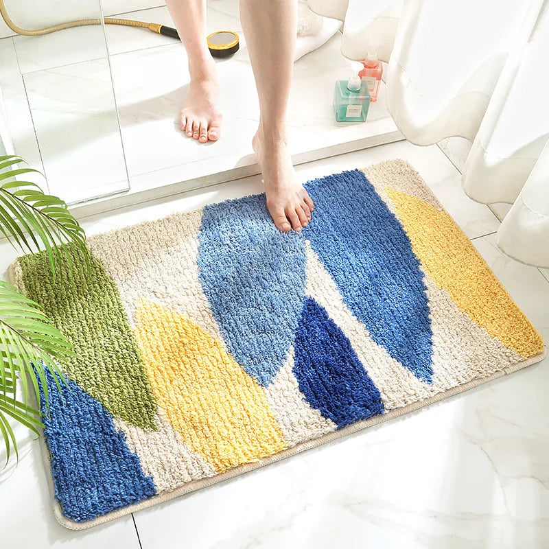Anti-skli Mikrofiber Badematte för Dusj Komfort