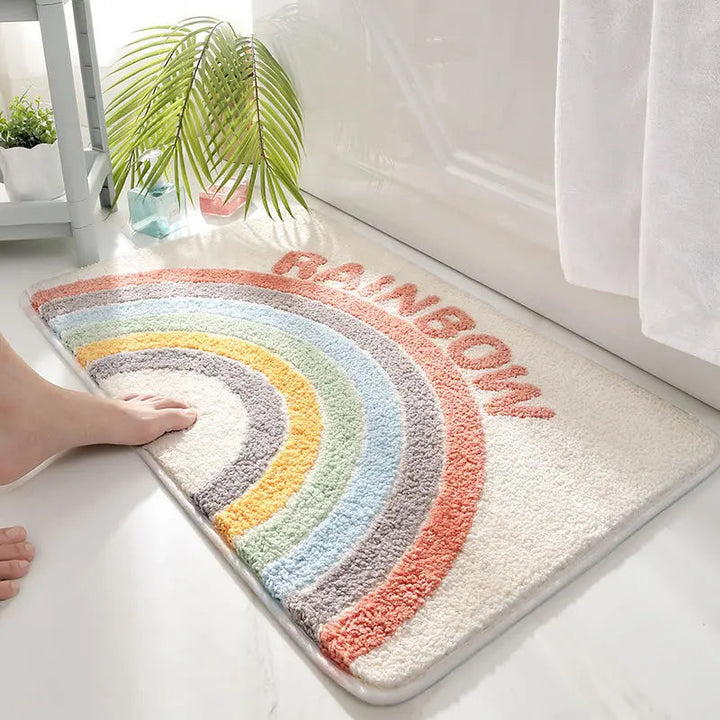 Anti-skli Mikrofiber Badematte för Dusj Komfort