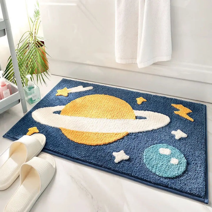 Anti-skli Mikrofiber Badematte för Dusj Komfort