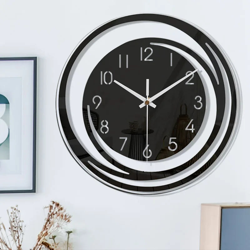 Modern Veggklokke – Stilrent Skandinavisk Design för Hemmet