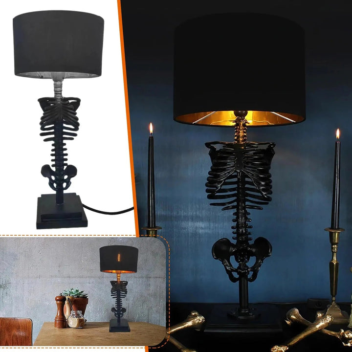 Uppladdningsbar Gotisk Bordslampa för Stemningsfull Belysning