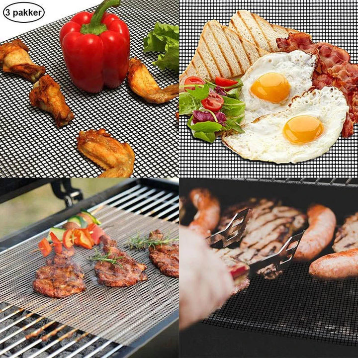 Premium Grill Matte - Enkel rengöring | Varmebestandig