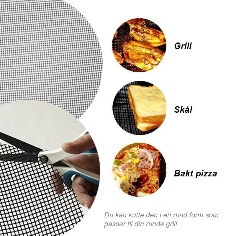 Premium Grill Matte - Enkel rengöring | Varmebestandig