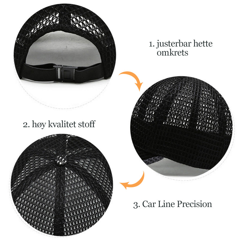 Andningsbar Justerbar Mesh Baseballcaps - Sport och Komfort