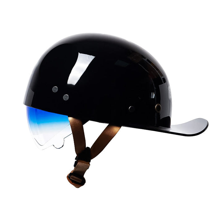 Herr Motorsykkelhjelm med Snygg Design och Optimal Säkerhet