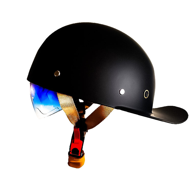Herr Motorsykkelhjelm med Snygg Design och Optimal Säkerhet