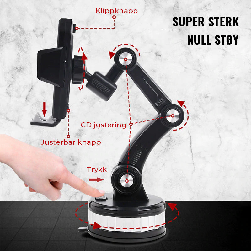 Super-Klebrig Telefonholder - Enkel Ett-Touch Montering