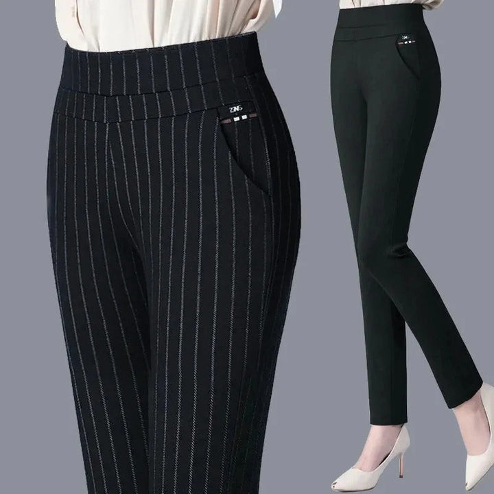 Dam Slim Fit Vinterbyxor - Svart