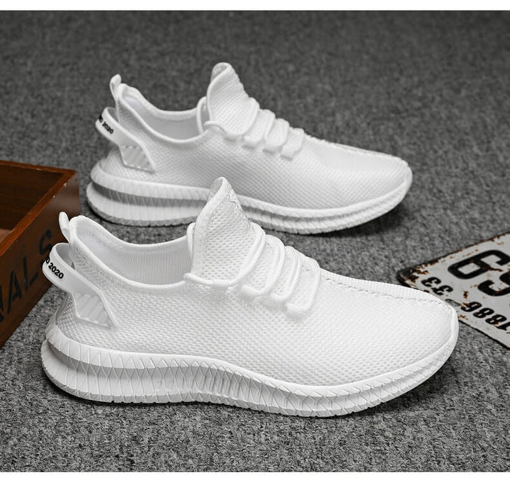 Herr Andningsbar Mesh Sneakers för Vardag och Träning