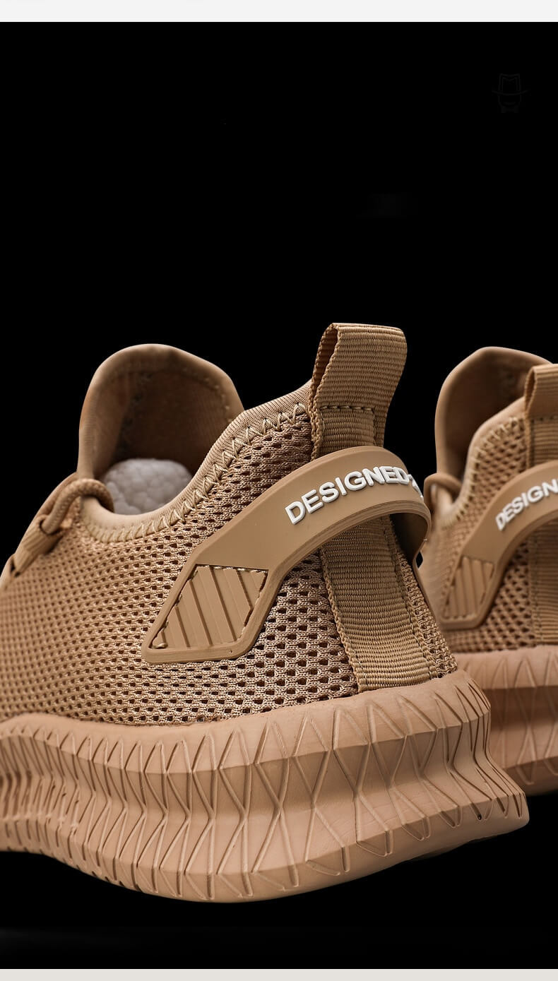Herr Andningsbar Mesh Sneakers för Vardag och Träning