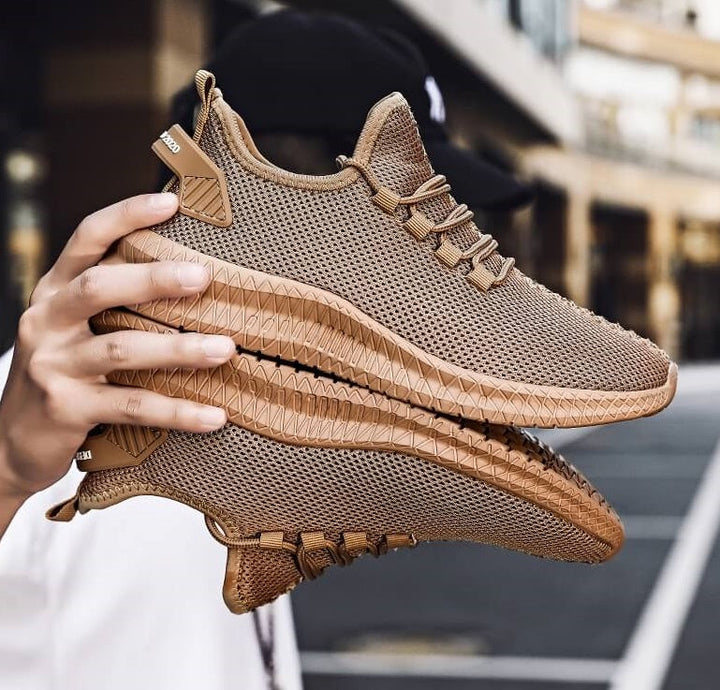 Herr Andningsbar Mesh Sneakers för Vardag och Träning