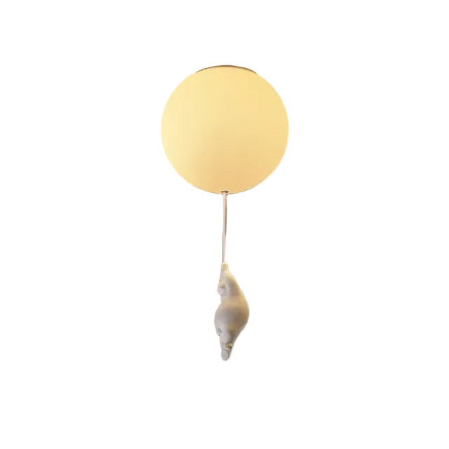 Barnens Taklampa Björn med Ballong – Lekfullt Ljus för Barnerom &amp; Vardagsrum