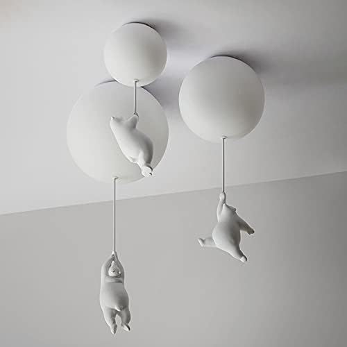 Barnens Taklampa Björn med Ballong – Lekfullt Ljus för Barnerom &amp; Vardagsrum